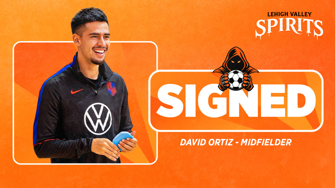 Spirits Sign All-Star Midfielder David Ortiz